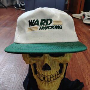 Deadstock Vintage Ward Trucking Snap Hat Cap